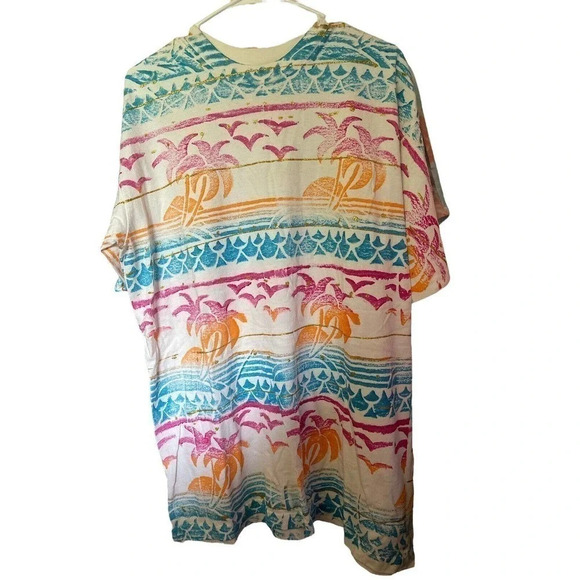 PACIFIC CONNECTIONS SWIMWEAR ONE SIZE FIT MOST BEACH THEME - Picture 1 of 2